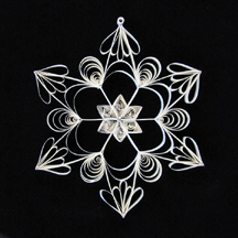 giant quilled snowflake