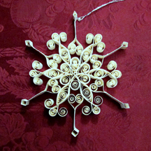 Anders' quilled snowflake set #2