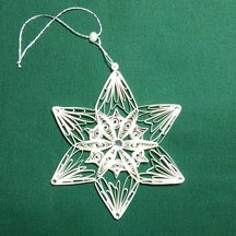 quilled classic snowflake