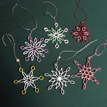 quilled ring snowflakes 2