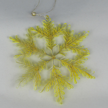 quilled comb snowflake