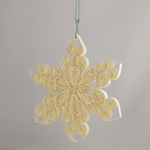 Quilled Giant Snowflake